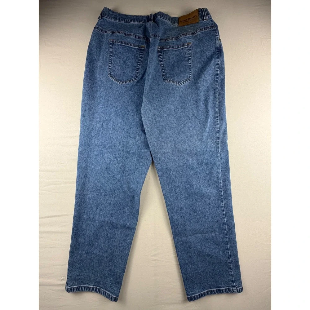 Lauren Ralph Lauren Jeans Straight Leg Womens 16PW Blue Denim Stretch Pants 0181